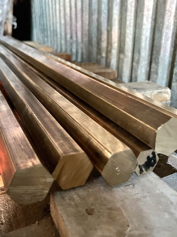 Бронзовые шестигранники размеры в ассортименте