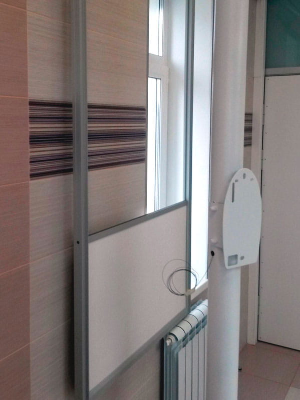 Ставни рентгенозащитные откатные